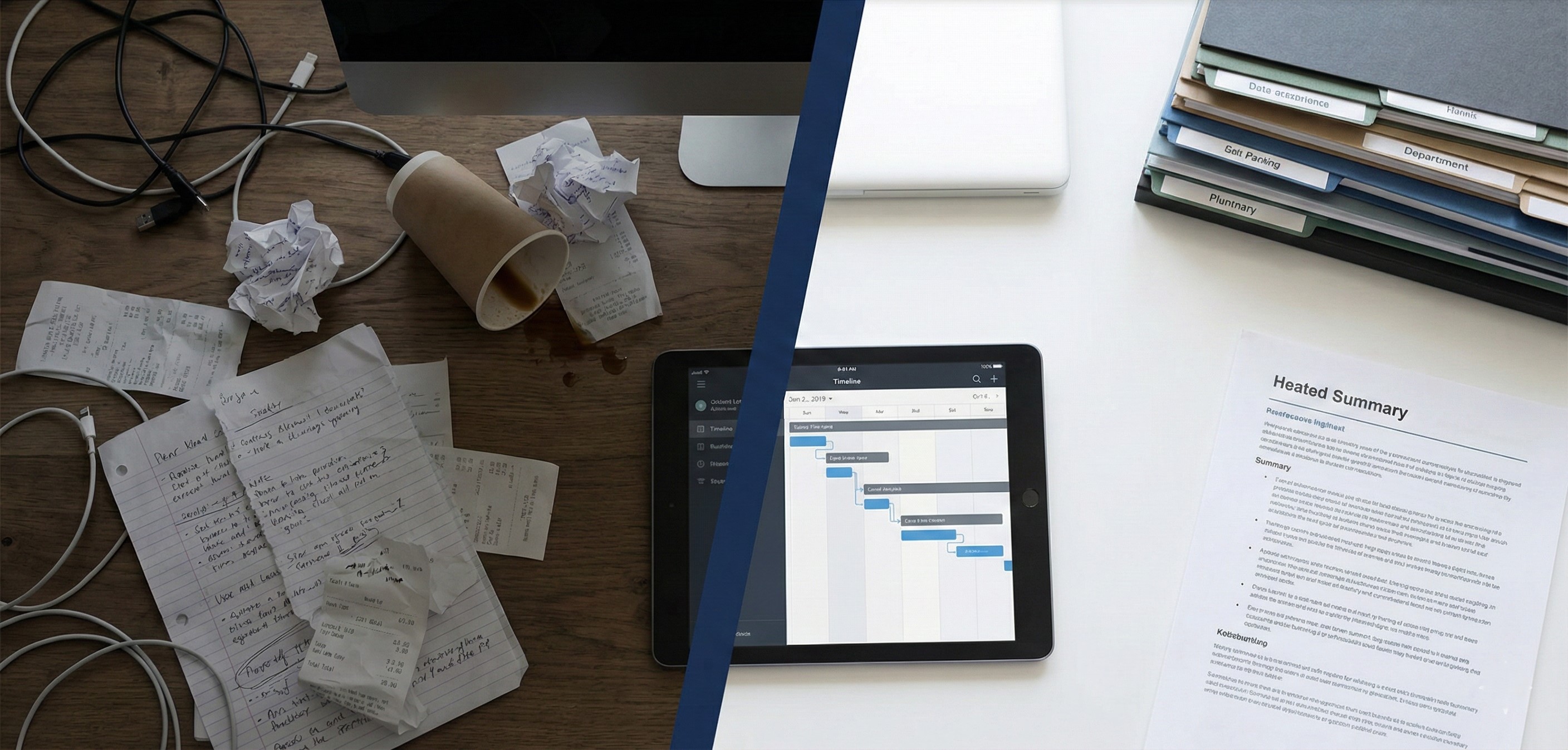 混沌から整理へ